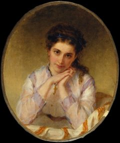 Minnie Jones, painted in 1868, Metropolitan Museum of Art